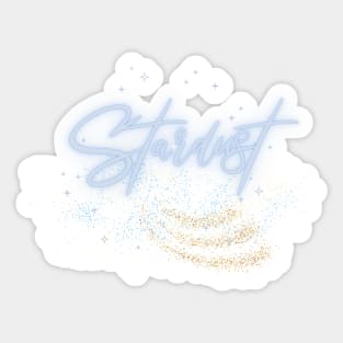 Shimmering Stardust Celestial Design Sticker